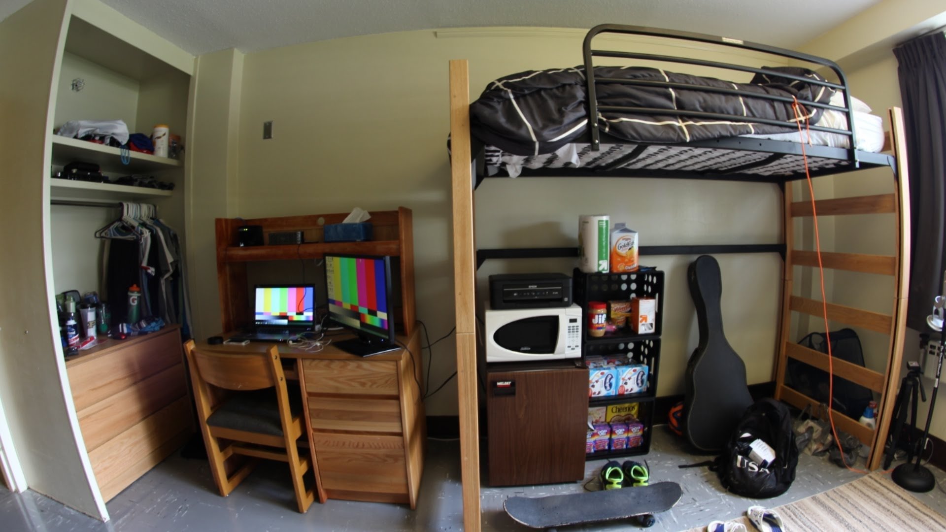 Dorm room scare higher pics quality compilation