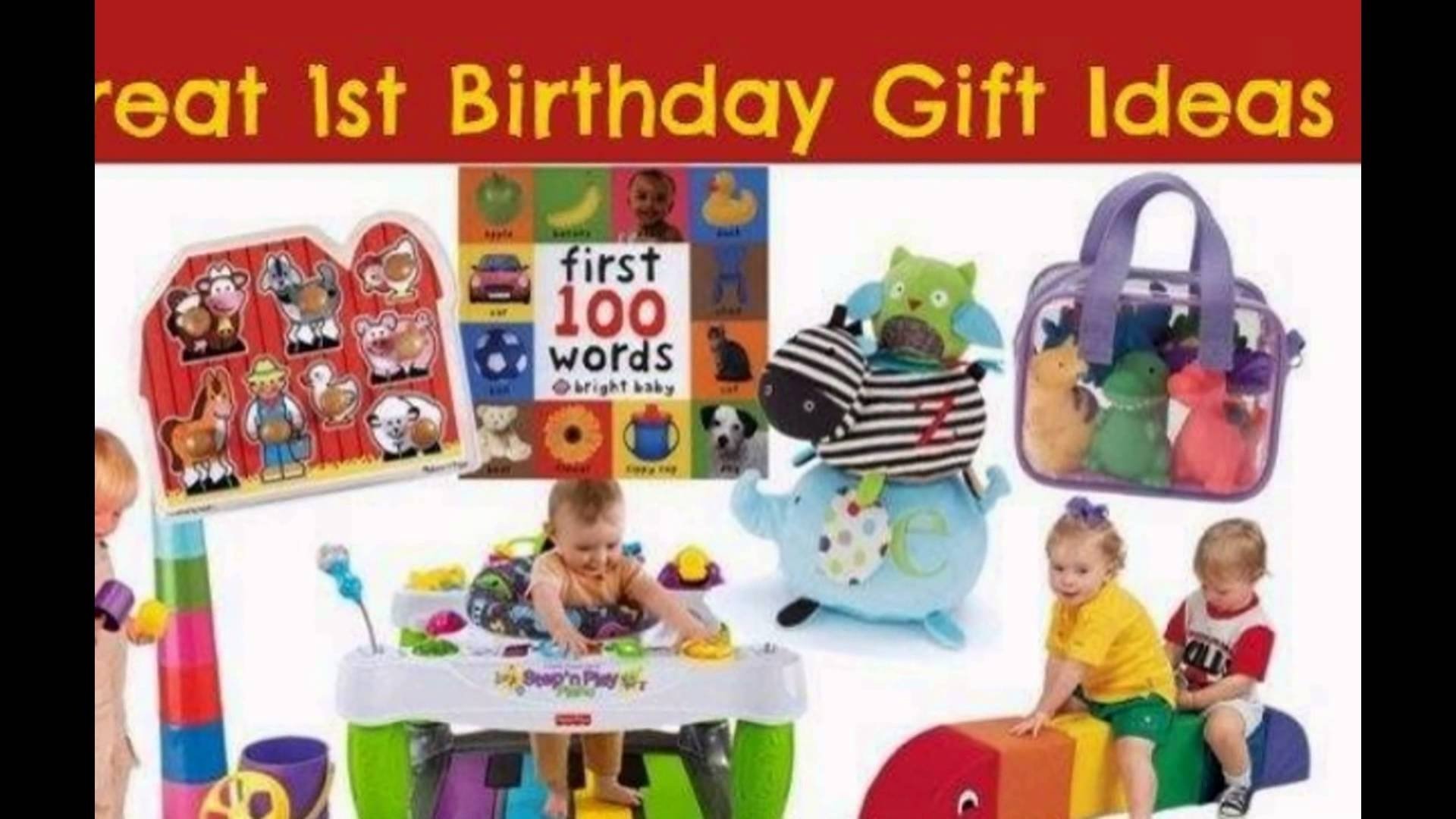 1 Year Old Birthday Gifts Ideas Youtube 4 