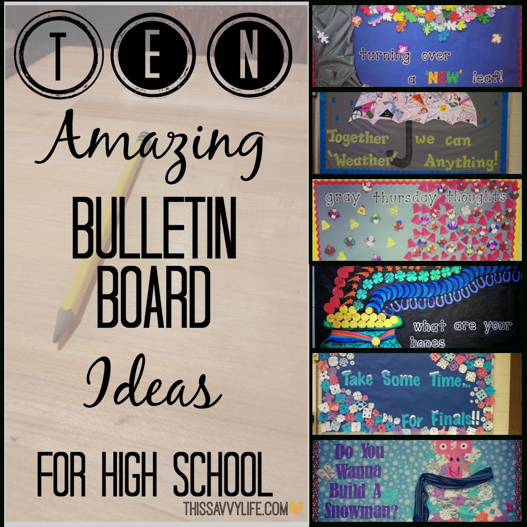 10 Fantastic Fall Bulletin Board Ideas For High School 2023