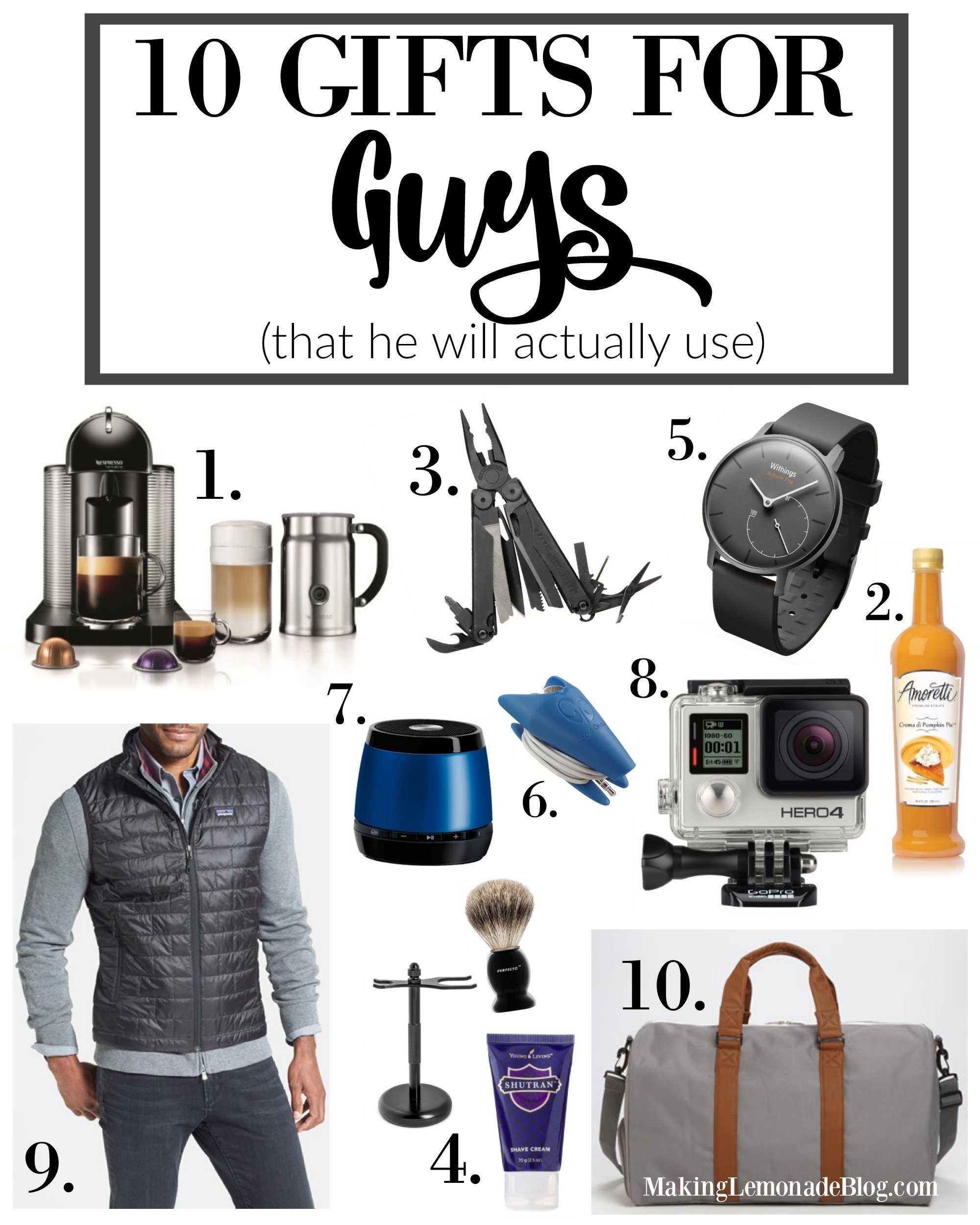 Stunning Top Gift Ideas For Men
