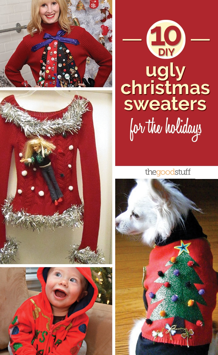 10 Fantastic Do It Yourself Ugly Christmas Sweater Ideas 2024