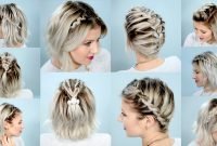 10 easy braids for short hair tutorial | milabu - youtube