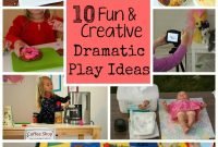 10 fun &amp; creative dramatic play ideas for preschoolers - where