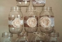 10 shabby chic mason jar decorations rusticrusticwithelegance