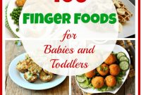 106 baby finger food recipes