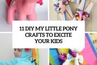 11 diy my little pony crafts to excite your kids - shelterness