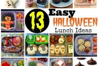 13 easy halloween lunch ideas