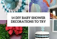 14 cutest diy baby shower decorations to try - shelterness