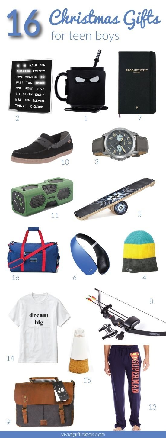 10 Fashionable Cool Gift Ideas For Teenage Guys 2024