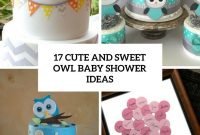 17 cute and sweet owl baby shower ideas - shelterness