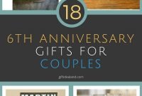 18 great 6th wedding anniversary gift ideas for couples