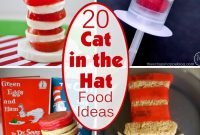 20 cat in the hat inspired food - the scrap shoppe