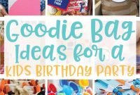 20 creative goodie bag ideas for kids birthday parties on | goodie