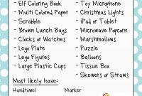 20 elf on the shelf ideas with shopping list and daily planner