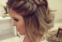 20 gorgeous prom hairstyle designs for short hair: prom hairstyles 2017