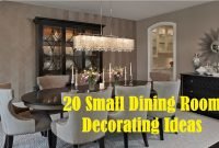 20 small dining room decorating ideas - youtube