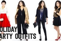 2015 holiday christmas party outfit ideas lookbook | casual winter