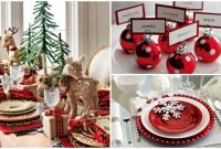 2016 christmas &amp; holiday dinner table setting ideas - youtube