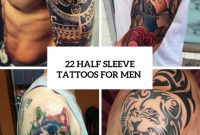 22 half sleeve tattoo ideas for men - styleoholic