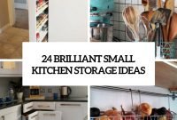 24 creative small kitchen storage ideas - shelterness