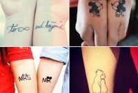 24 disney couple tattoos that prove fairy tales are real | disney