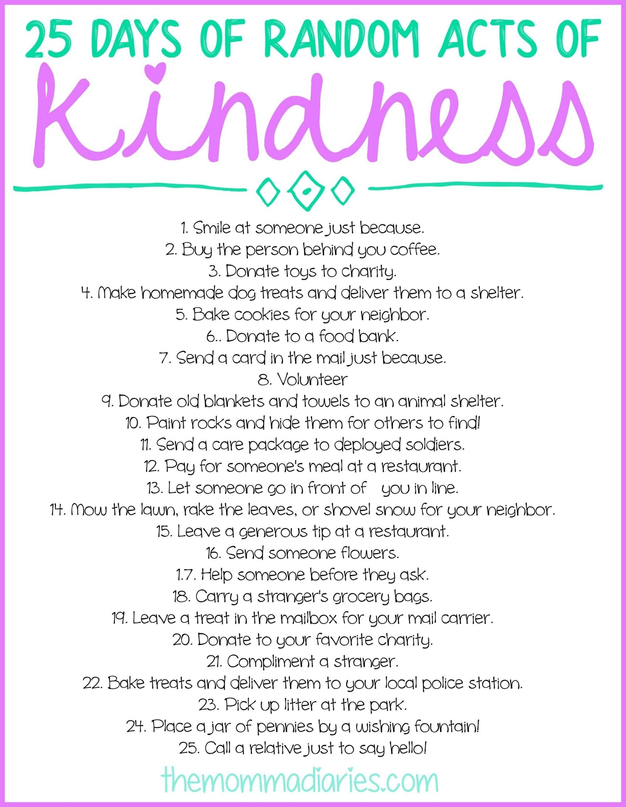 10 Famous Random Act Of Kindness Ideas 2023