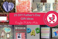 25 easy diy father's day gift ideas