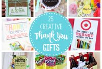 25 fun &amp; creative thank you gift ideas – fun-squared