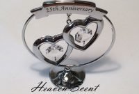 25th wedding anniversary gift ideas for parents unique 25th silver