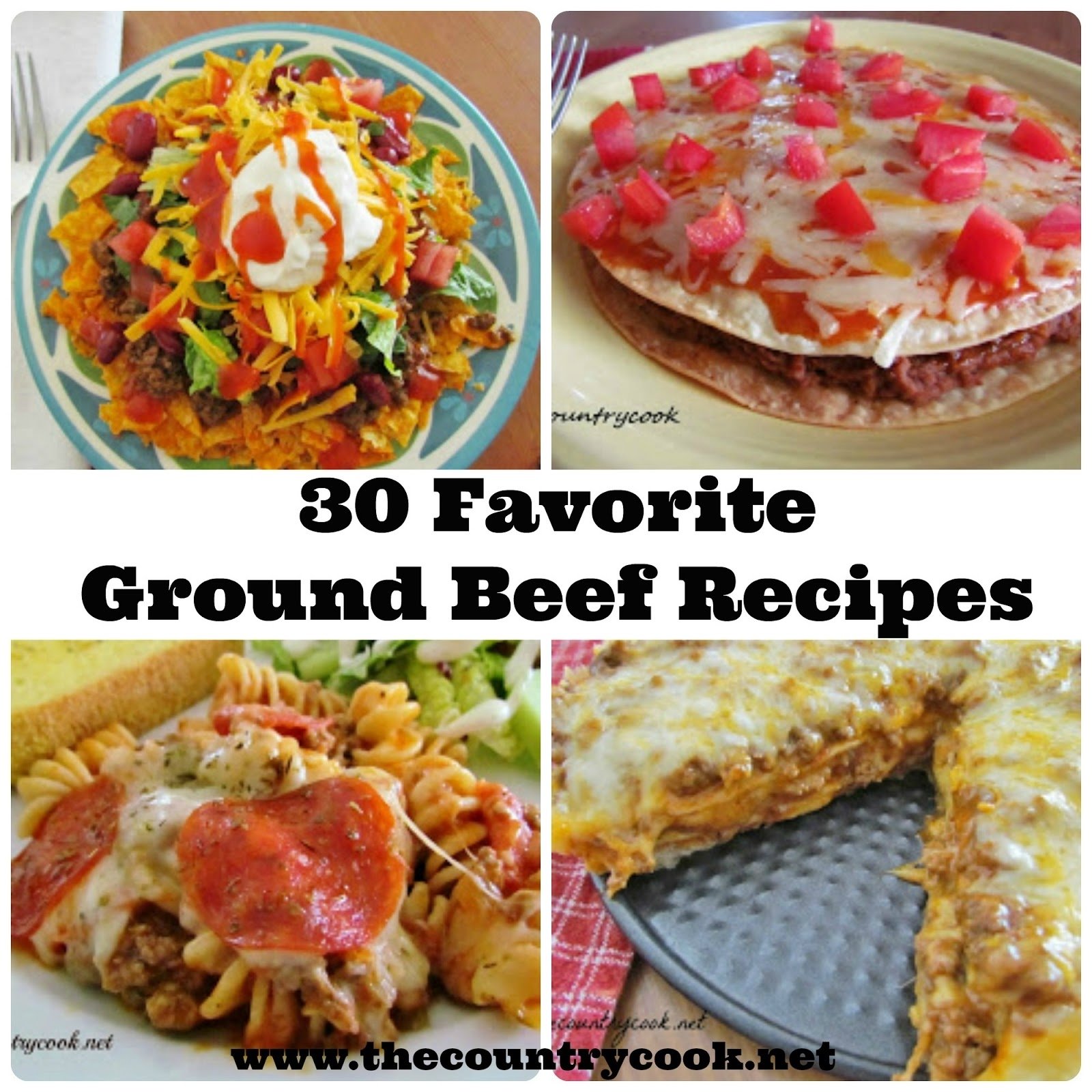 30 Favorite Ground Beef Recipes The Country Cook 12 