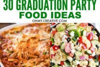 30 must make graduation party food ideas | graduation party foods