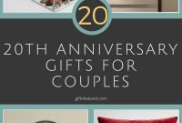 31 good 20th wedding anniversary gift ideas for him &amp; her