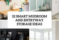 32 small mudroom and entryway storage ideas - shelterness