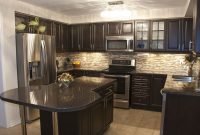 40 magnificent kitchen designs with dark cabinets | dark countertops