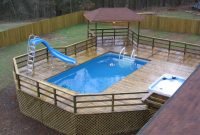 40 uniquely awesome above ground pools with decks | ground pools