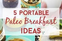 5 portable paleo breakfasts