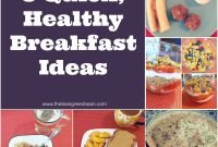 5 quick healthy breakfast ideas from a registered dietitian