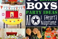 50 awesome boys' birthday party ideas - i heart naptime