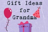 50 really sweet gifts for grandmas | time for the holidays