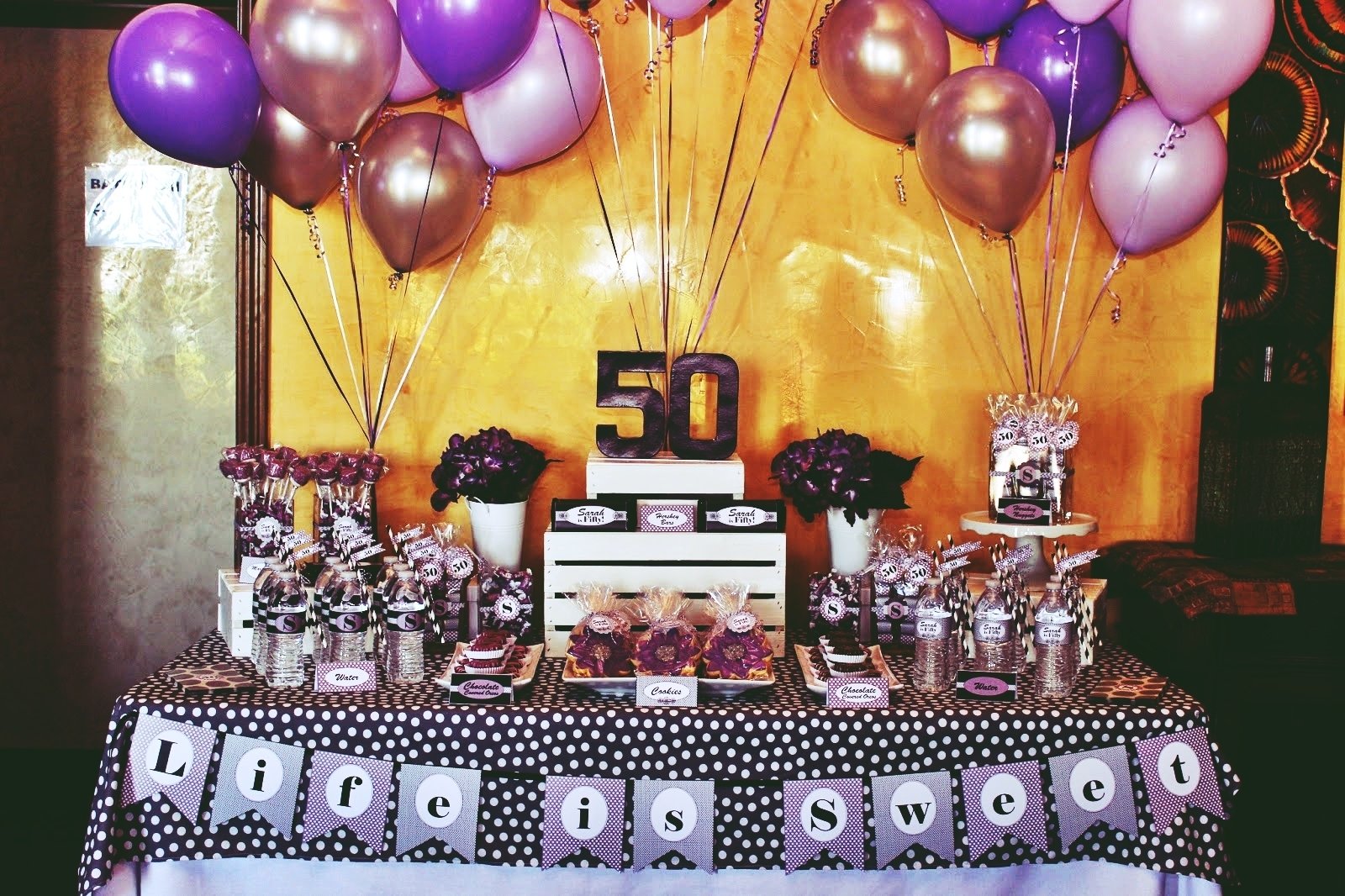 10 Stylish 50th Birthday Party Ideas Decorations 2024