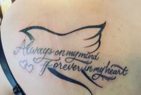 55 inspiring in memory tattoo ideas - keep your loved ones close