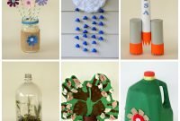 6 kid-friendly earth day crafts made from recycled materials | april