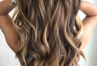 60 looks with caramel highlights on brown and dark brown hair | long