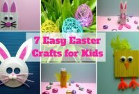 7 easy easter crafts for kids - easter craft ideas - youtube