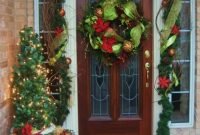 7 front door christmas decorating ideas | christmas door decorations