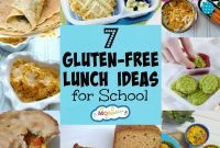 7 gluten free lunch ideas for school - momables