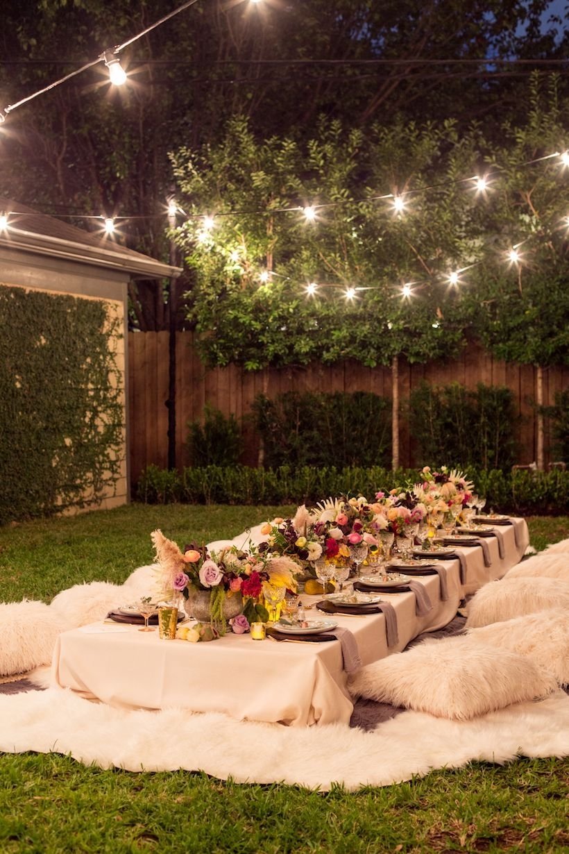 10 Stylish Backyard Birthday Party Ideas For Adults 2022