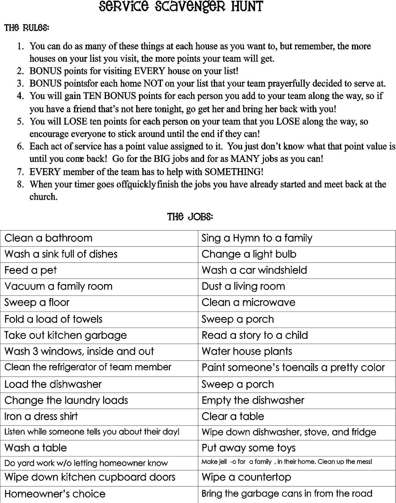 10 Nice Crazy Scavenger Hunt Ideas For Adults 2024