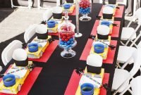 a new york city inspired first birthday party | spaceships and laser