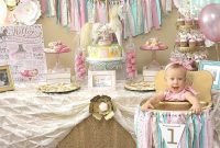 a pink &amp; gold carousel 1st birthday party | carousel, birthdays and